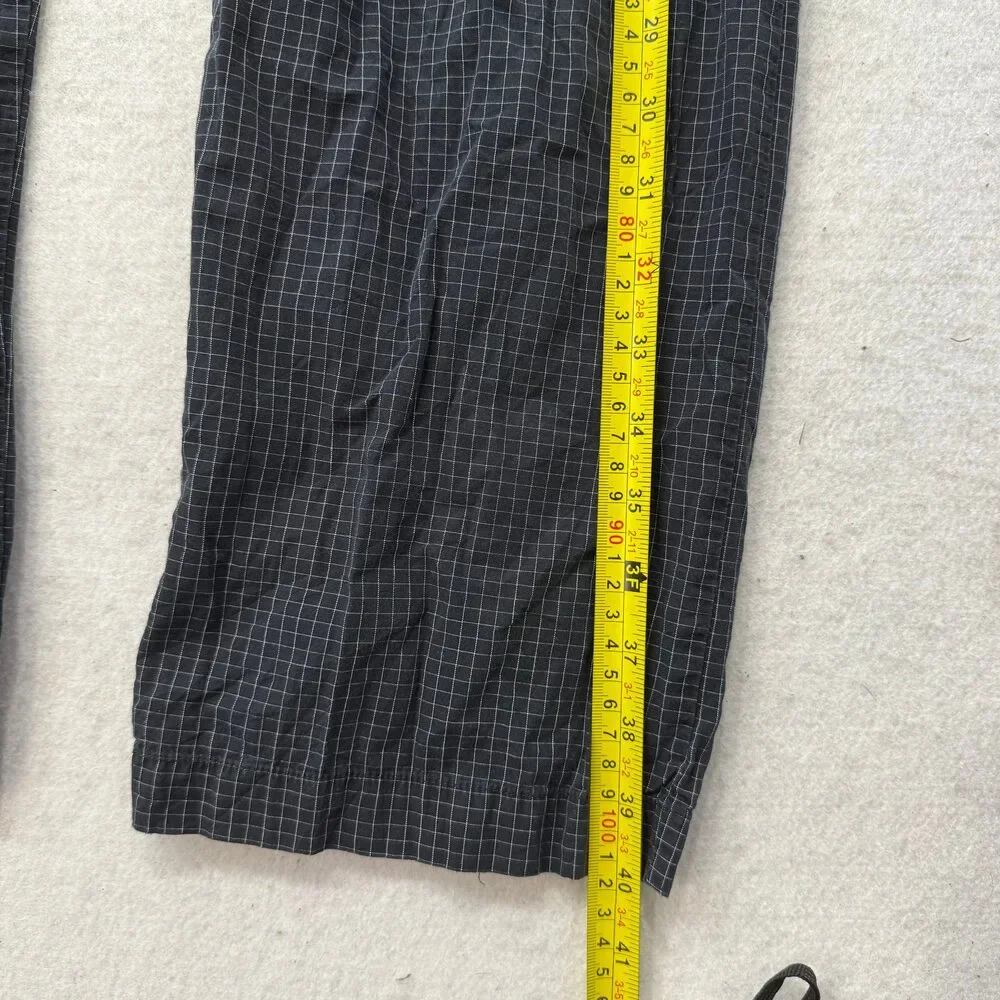 Polo Ralph Lauren Men's Black Plaid Soho Check Pajama Pants Sleepwear Size M